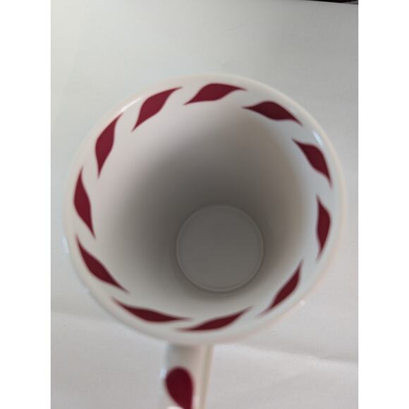 1998 Spode Christmas Tree Candy Cane Pedestal Mug Flared Rim. - Picture 8 of 11